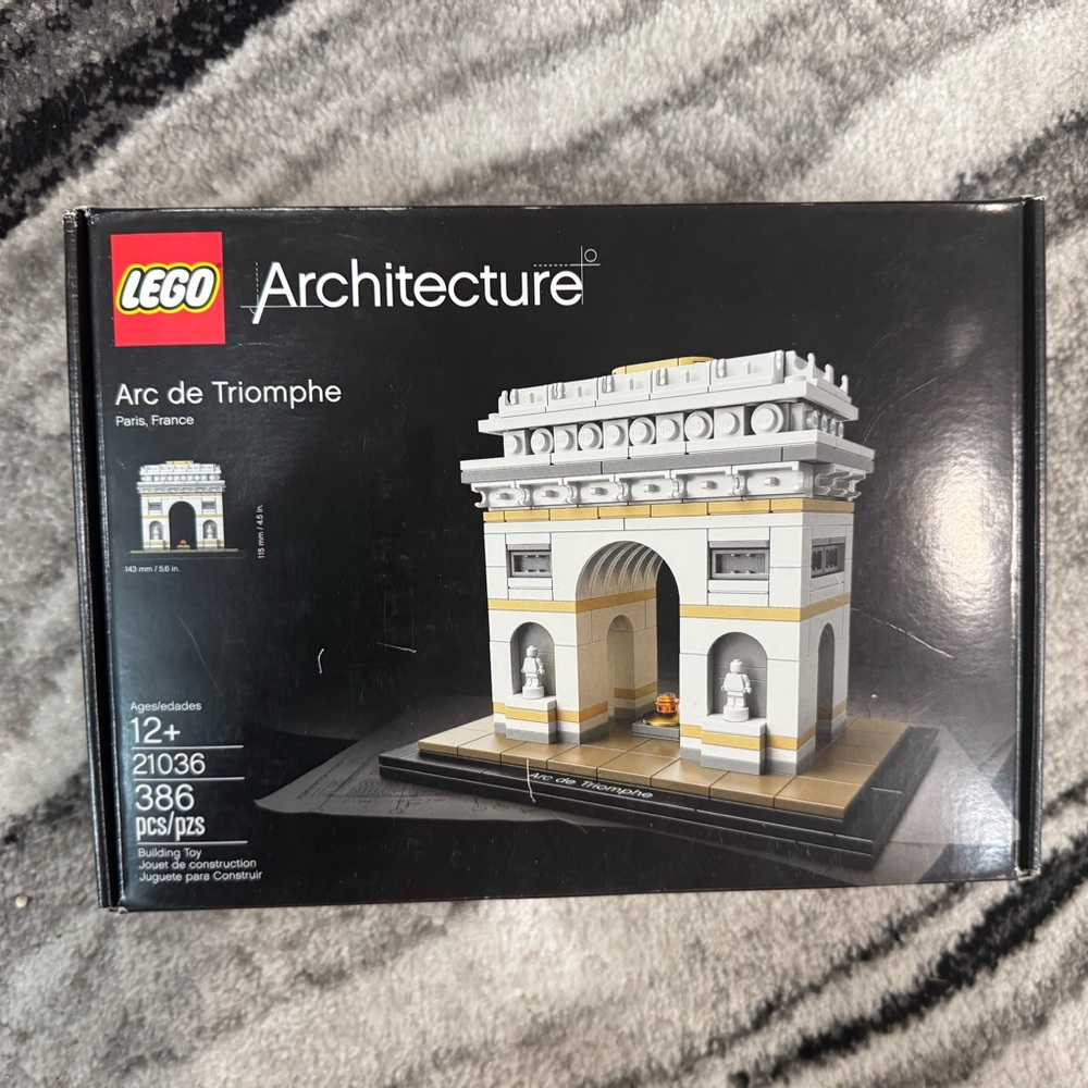 Lego White and Gray Sculpture Art Set